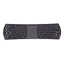 Rii I24T Mini sans fil 24 GHz Air Mouse 78-Key Pad clavier Combo tactile