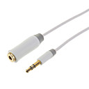 35 M  F stereo 3.5mm cable audio blanc OD 3M