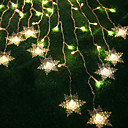 2M flocon de neige Guirlande LED Lumiere de Noe