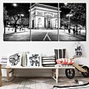 Toiles Art Paysage Arc de Triomphe Lot de 3