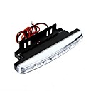 2pcs 8LED Super Bright blanc DRL voitures Feux de Jour