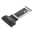 5434mm Express Card ExpressCard CF Lecteur ExpressUSB carte adaptateur pour ordinateur portable