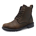 Cuir talon plat Bott...