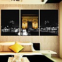 Toiles Art Paysage Arc de Triomphe Lot de 3