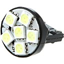 7443 T20 6 5050 SMD LED de queue de voiture darret de frein Tournez loule de la le