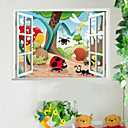 Animaux Insectes Famille Chambre de bebe enfants autocollant mur