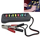 Tirol 12V LED Numerique Batterie Alternateur Tester avec 6 Led Display Indique Etat