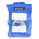 Bingo WP0103 enduit de PVC bleu Sac etanche Boitier etanche pour appareil photo avec objectif Digital Card bleu jusque