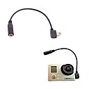 G-137 35 mm Mic Cable adaptateur pour Gopro Hero3   Hero3 15cm