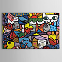 bande dessinee artistique toile tendue art pop britto jardin pret accrocher