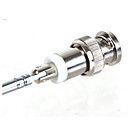 Telescopique double bande BNC antenne gain eleve pour Talkie Walkie - Argent