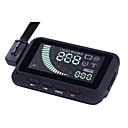 ifound voiture universelle HUD vehicule monte Head Up Display System OBD Ⅱ survitesse Avertissement