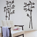 Botanique Bambou decoratif amovible Stickers muraux