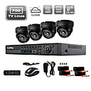 liview 700TVL camera de securite interieure jour nuit et 4 canaux DVR systeme de reseau hdmi 960H liview 700TVL camera de securite interieure jour nuit et 4 canaux DVR systeme de reseau hdmi 960H