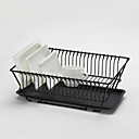 Grille de sechage elegant en acier inoxydable W30cm x L40cm x H15cm