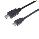 Mini cable HDMI vers HDMI pour Tablet PC  TV  telephone portable 1080p Noir