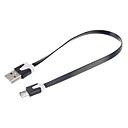 20cm Micro USB ligne de donnees Cable de chargement 10 dans 1 sac Noir