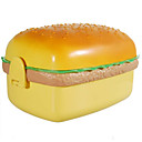 Hamburger mignon Lunch Box avec une cuillere W17cm x L10cm x H9cm