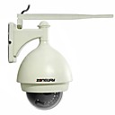 Etanche Camera IP sans fil ZONEWAY 720P HD PTZ Plug and Play Zoom optique 3x detection de mouvement