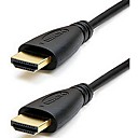 Ultra-mince plaquee or 24K HDMI 1.4 male male cable de connexion 5m de longueur