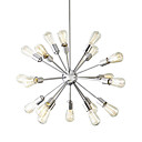 Creative 18-Light Nickel brosse Lustre