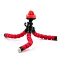 Support portable G-145-Rouge rotation de 360 degres Octopus Trepied pour Gopro Hero 233