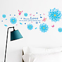 Blue Crystal Stickers muraux