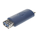 USB 3.0 AF Micro USB 3.0 OTG BM Bleu Adaptateur