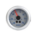 Turbo Boost Gauge vide compteur pour la voiture automatique 2 52mm 0 ~ 0 ~ 30in.Hg 20PSI lumiere orange