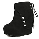 Wedge Heel Suede Fem...