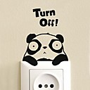 Animaux Panda commutateur Wall Sticker Autocollants