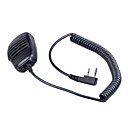 Baiston Talkie Walkie Microphone main - Noir