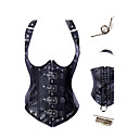 Pu Halter corset des...