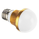 E27 3W COB 5147K 149LM Cool White LED Light Bulb Globe-Golden 95-265V