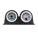 Titulaire Gauge Double Double Car Auto compteur Pod Coupe mont 2 52mm