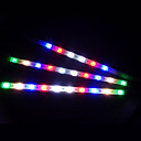 12V 30CM colore Strobe moto ornementale LED Light Bar couleurs en option