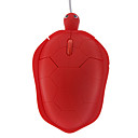 Souris optique USB filaire tortue en forme couleurs assorties