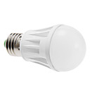 Dimmable E27 3W 240LM 3000K Warm White LED Light Bulb Globe-lait blanc 220V