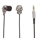 TM01 crane en forme de stereo In-Ear casque noir