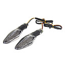 12V 1.28W 90LM-1 16 LED lumiere jaune moto Clignotants 2 Pieces