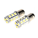 oule Blanc 5050 18 SMD LED frein le darret pour moto 2PCs