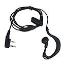 New 2 Pin Ecouteur Casque Pour Quansheng PUXING tyt Baofeng Uv5R 888S Kenwood Th Radio bon marche Salut-qualite Noir