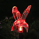 Solaire changeant de campouleur rubis pieu Jardin Lumiere  CSS-57326 