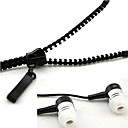 Style Zipper 3.5mm In-Ear design avec Superior Low Basse casque pour iPhone  iPod  Mobile PhonesMP3