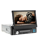 7 pouces TFT ecran 1Din au tableau de bord lecteur DVD de voiture avec Bluetooth iPod-Entree SD USB