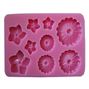 3D petite fleur  de silicone motifs