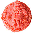 Pere Noel en forme de fondant de gateau de silicone Mold