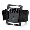 TOZ TZ-GP93 Sport Camera Mont bracelet pour GoPro Hero 2  Hero 3  Hero 3  - Noir