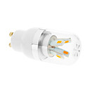 gu10 5w 8x5630smd 400-440lm 2500-3500k blanc chaud mene les lumieres ca 85-265