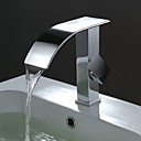 robinet lavabo design contemporain robinet cascade finition chromee